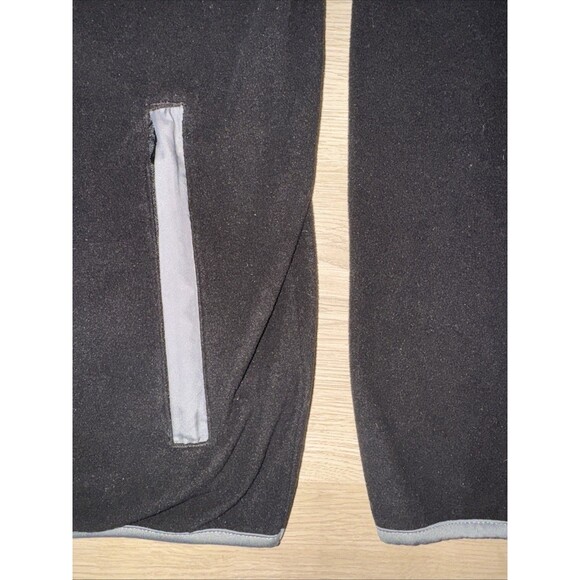 H&M NASA Black 1/4 Zip Jacket Youth Large 16 Space Fleece Pockets - Picture 4 of 8